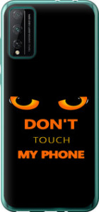 Чехол Don't touch the phone для Huawei Honor Play 4T Pro