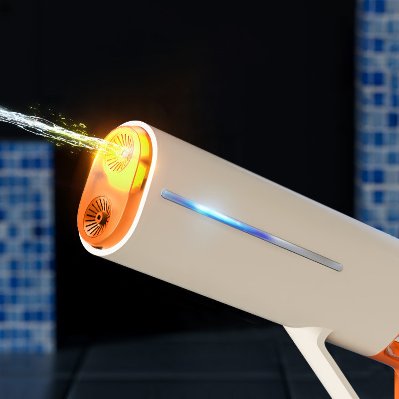 Фото Водяний акумуляторний автомат Water Gun 185-66 (400ml) with lithium battery (White / Orange) на vchehle.ua