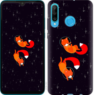 

Чехол Лисички в космосе для Huawei Honor 20 Lite 870412