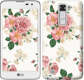 

Чехол цветочные обои v1 для LG K8 K350E 642281