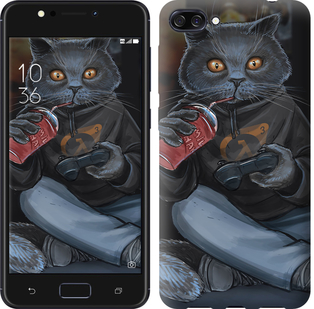 

Чохол gamer cat на Asus ZenFone 4 Max ZC520KL 635636