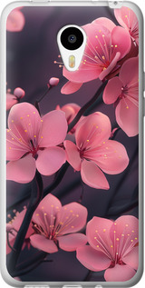 Чехол Пурпурная сакура для Meizu M1/M1 mini