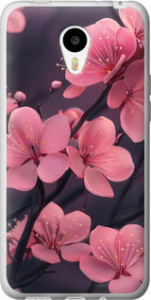 Чехол Пурпурная сакура для Meizu M1/M1 mini