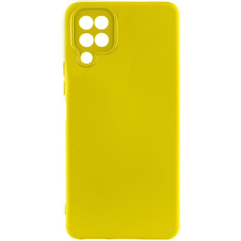 Чохол Silicone Cover Lakshmi Full Camera (AAA) на Samsung Galaxy M33 5G (Жовтий / Yellow)