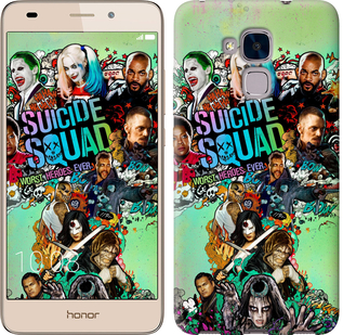 Чехол на Huawei Honor 5C Отряд самоубийц v5