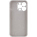 Чехол Silicone Case Full Camera Protective (AA) NO LOGO для Apple iPhone 14 Pro Max (6.7") (Белый / White) в магазине vchehle.ua