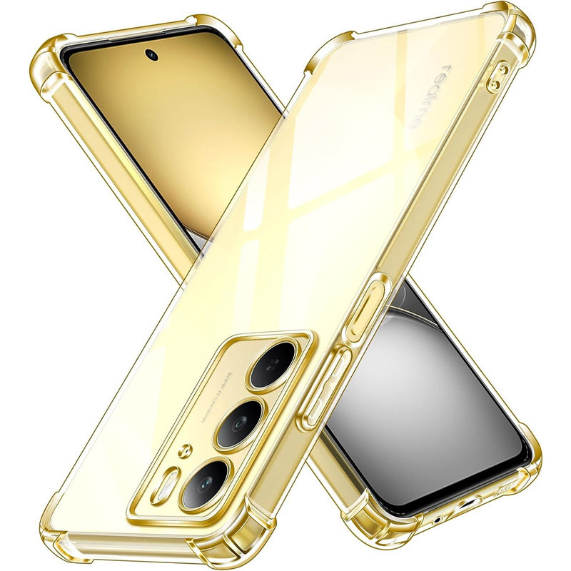 TPU чехол GETMAN Ease logo усиленные углы Full Camera для Realme C75x