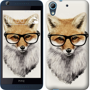 

Чохол Лис в окулярах на HTC Desire 626G 634319