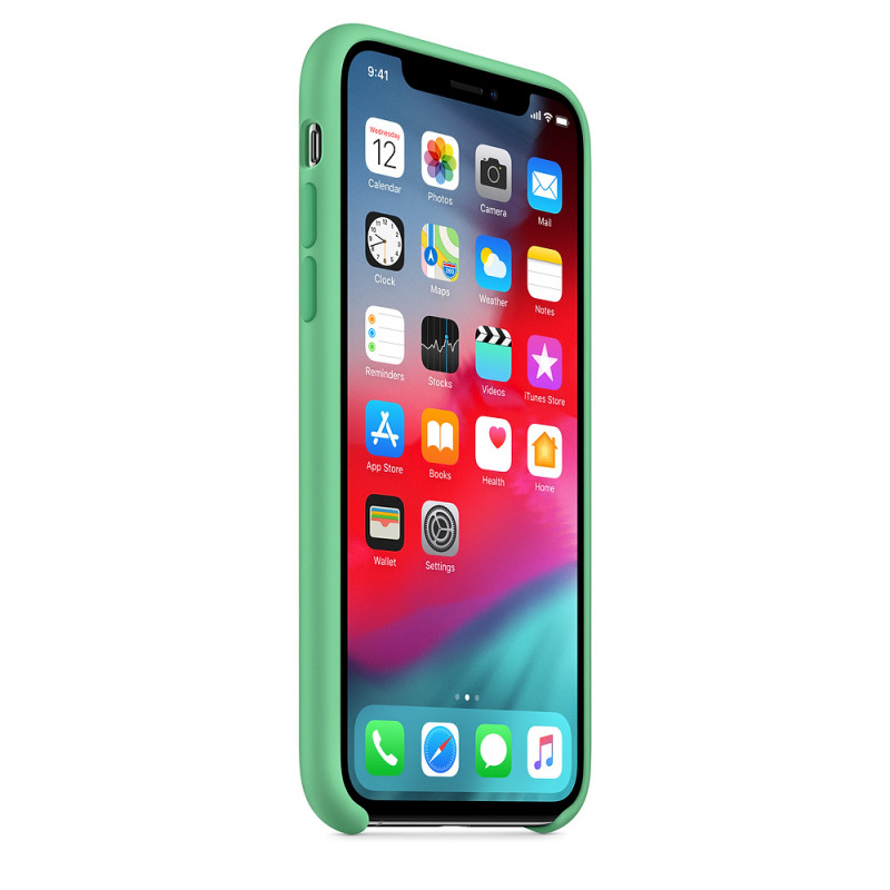 Фото Чохол Silicone Case without Logo (AA) на Apple iPhone 11 Pro (5.8") (Зелений / Spearmint) в маназині vchehle.ua