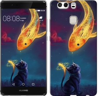 

Чехол Кошкин сон для Huawei P9 Plus 157431