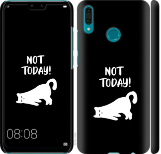 

Чехол Уставший кот для Huawei Y9 2019 874541
