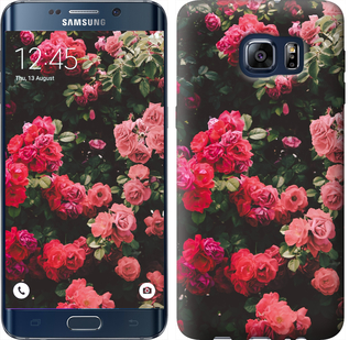 

Чехол Куст с розами для Samsung Galaxy S6 Edge Plus G928 639080