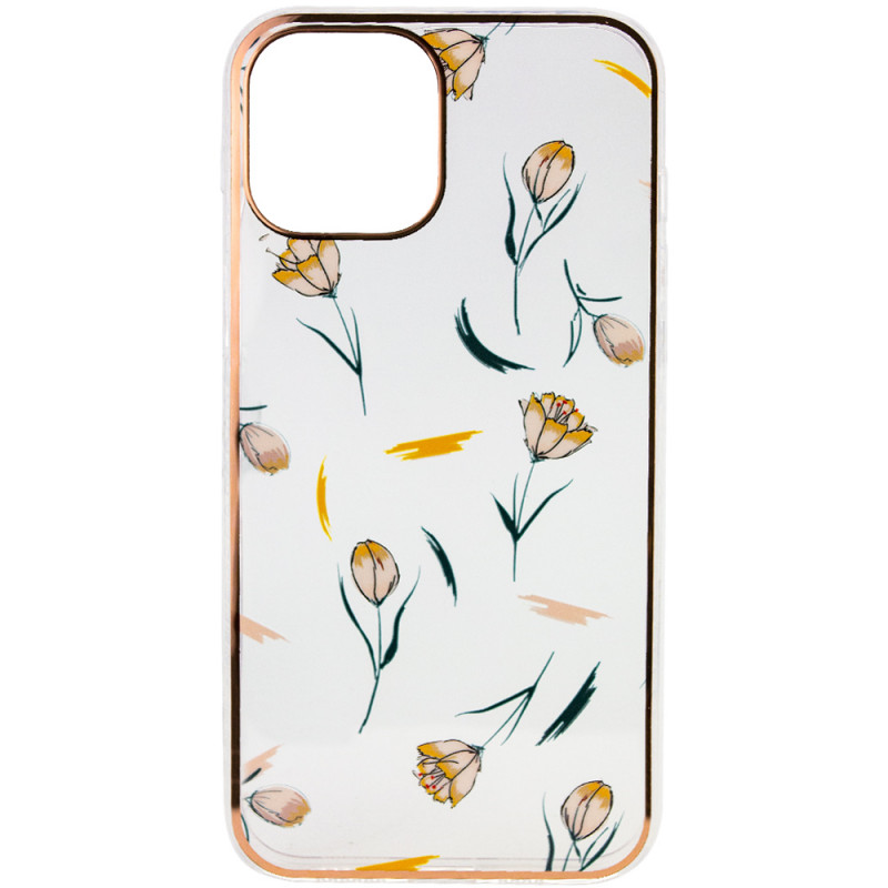 

TPU+PC чохол Flowers на Apple iPhone 11 (6.1") (Тюльпани) 1165294