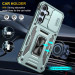 Фото Ударопрочный чехол Camshield Army Ring для Samsung Galaxy S23 (Зеленый / Light Green) на vchehle.ua