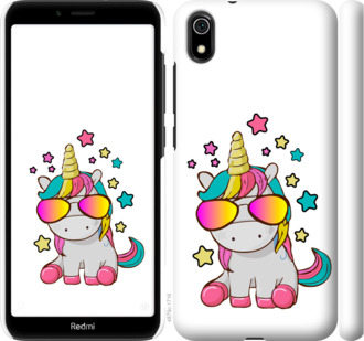 

Чехол Единорог в очках для Xiaomi Redmi 7A 911796