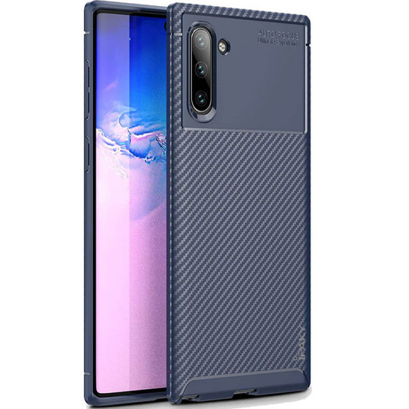 

TPU чехол iPaky Kaisy Series для Samsung Galaxy Note 10 (Синий) 737925