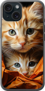 Чехол Котики 2 для iPhone 15