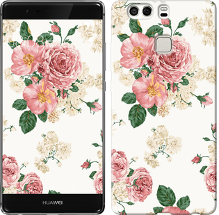 

Чехол цветочные обои v1 для Huawei P9 Plus 642398