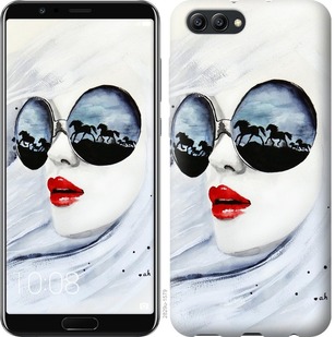 

Чохол Дівчина аквареллю на Huawei Honor V10 / View 10 670067