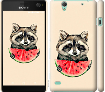 

Чехол Енотик с арбузом для Sony Xperia C4 E5333 799802