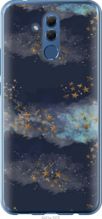

Чехол Ночь золотые звезды для Huawei Mate 20 Lite 1406344