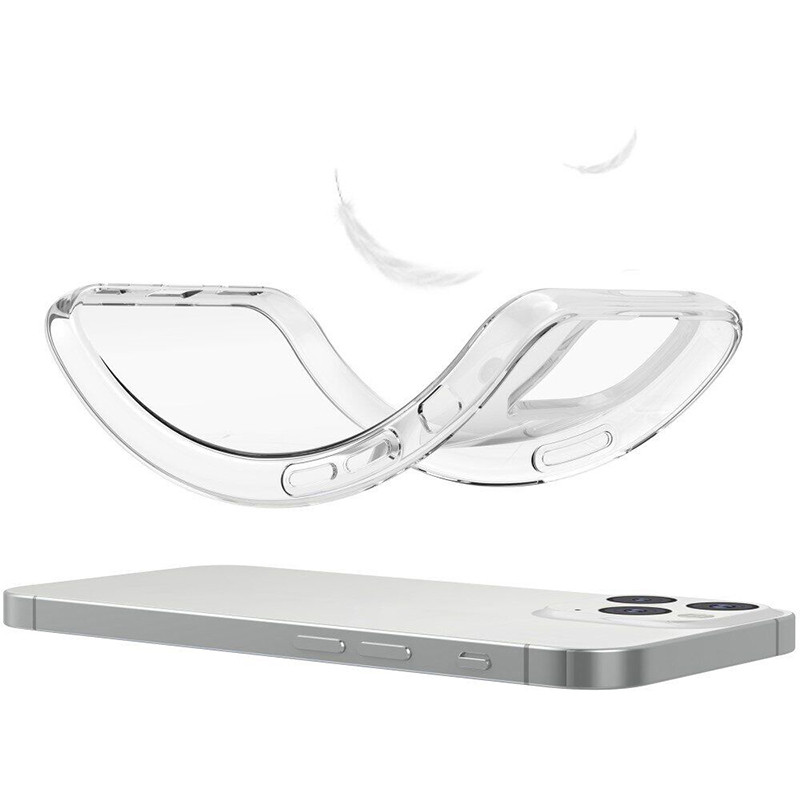 Фото TPU чохол Epic Transparent 1,5mm на Apple iPhone 12 Pro Max (6.7") (Прозорий (прозорий)) в маназині vchehle.ua