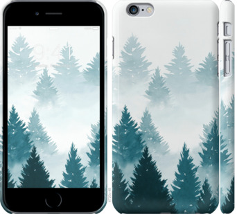 

Чехол Акварельные Елки для iPhone 6s plus (5.5'') 862329