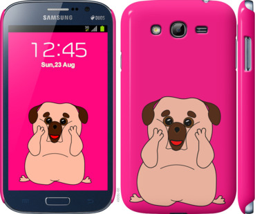 

Чехол Весёлый мопс для Samsung Galaxy Grand I9082 928321
