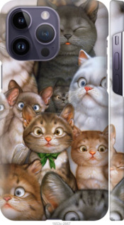 

Чехол коты для iPhone 14 Pro Max 1482620