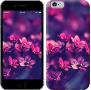 Чехол Пурпурные цветы для Motorola Moto E5 Plus