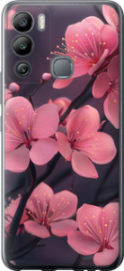 Чехол Пурпурная сакура для Infinix Hot 12i