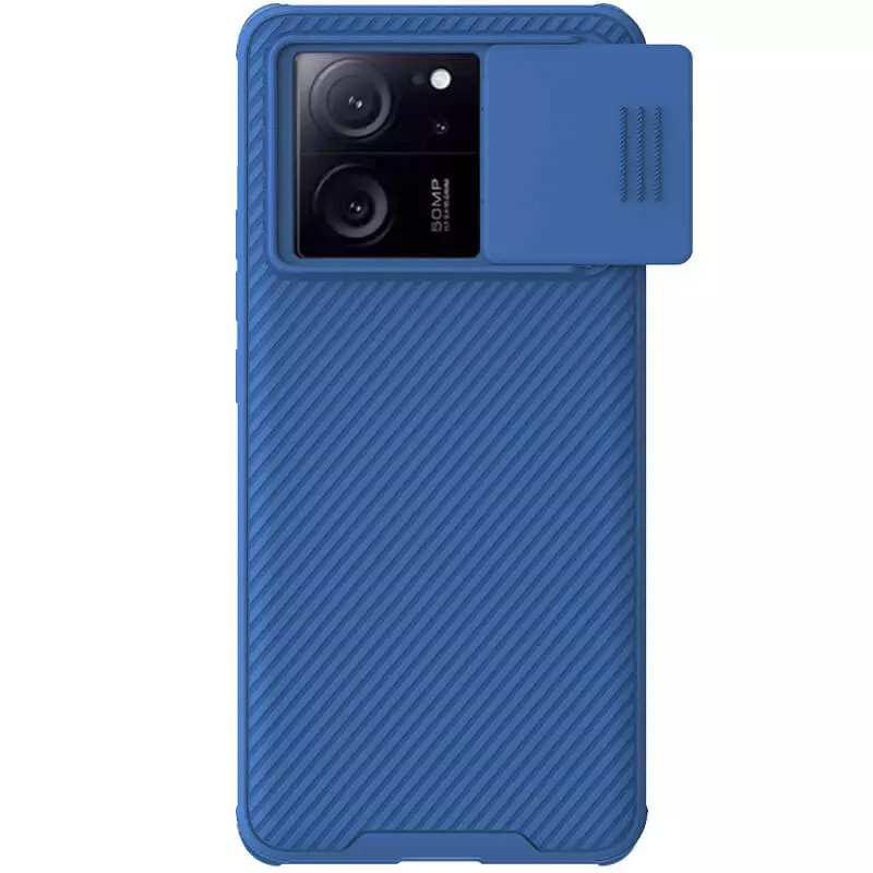 Карбонова накладка Nillkin CamShield Pro на Xiaomi Redmi K60 Ultra / 13T / 13T Pro (Blue)