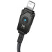 Фото Дата кабель Baseus Unbreakable Series Fast Charging USB to Lightning 2.4A 1m (P10355802111-0) (Black) в маназині vchehle.ua