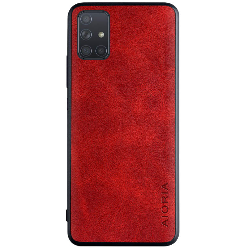 

Кожаный чехол AIORIA Vintage для Samsung Galaxy A51 (Красный) 1054500