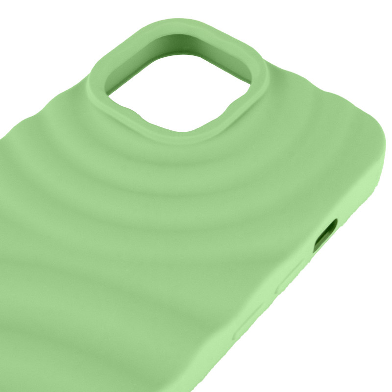Чехол TPU MonoWave для Apple iPhone 13 / 14 (6.1") (Light Green) в магазине vchehle.ua