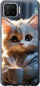 Чехол White cat для Oppo A73