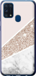 Чохол Пастельний мармур на Samsung Galaxy M31 M315F