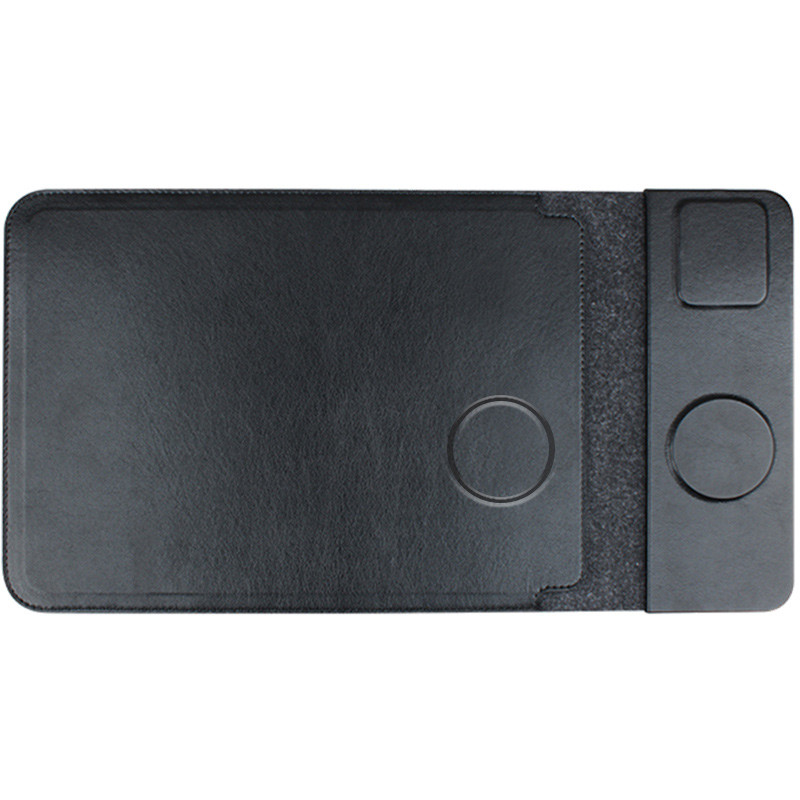 Подставка-чехол для ноутбука STAND JD-S97 с БЗУ 4in1 15W (13-14'') (Black)