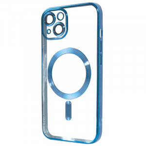 TPU чехол Fibra Chrome with Magnetic safe для Apple iPhone 14 (6.1")