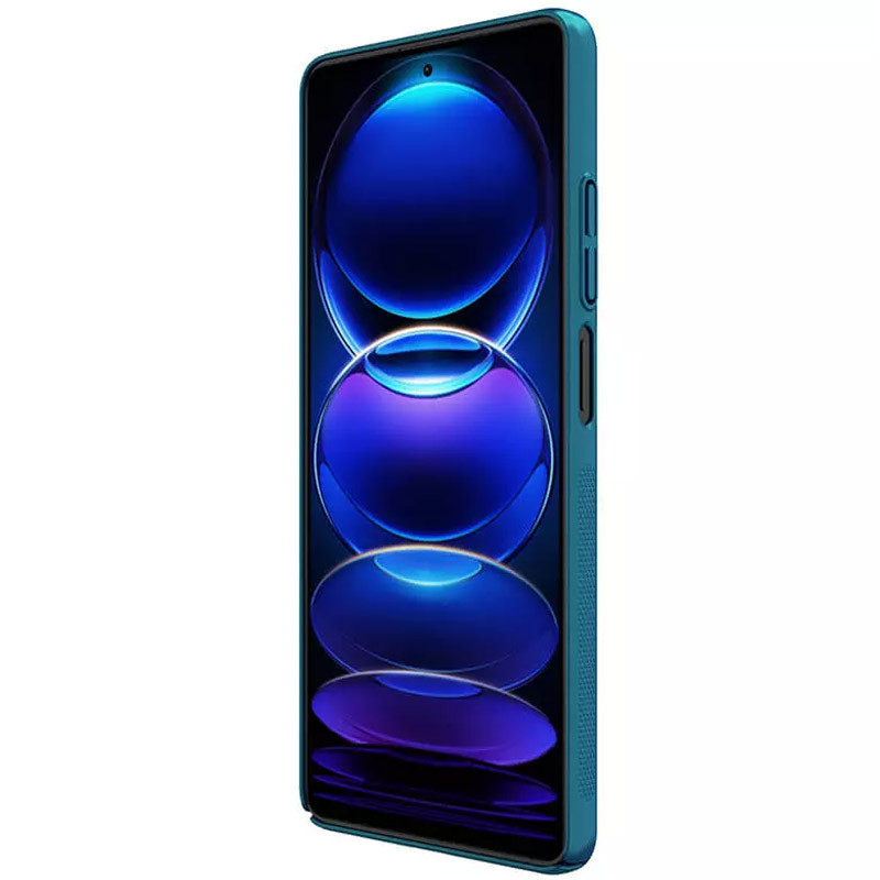 Купить Чехол Nillkin Matte для Xiaomi Poco X5 Pro 5G / Redmi Note 12 Pro 5G (Бирюзовый / Peacock blue) на vchehle.ua