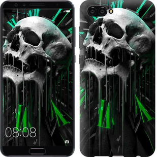 

Чехол Череп-часы для Huawei Nova 2S 645094