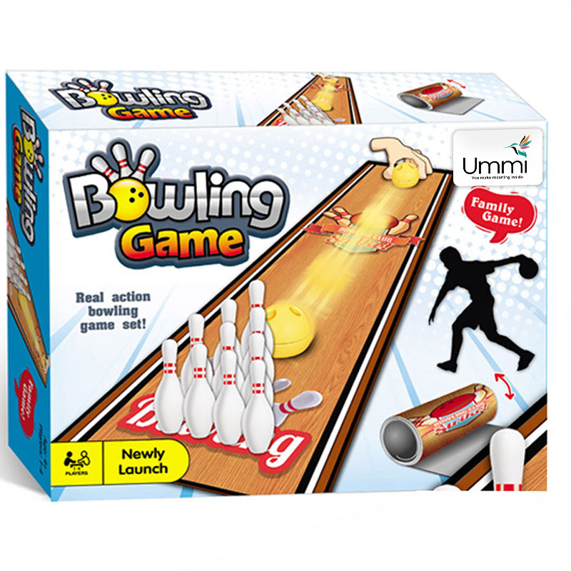 Фото Настольная интерактивная игра Ummi 707-123 Bowling Game (Brown) на vchehle.ua