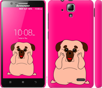 

Чохол Веселий мопс на Lenovo A536 928375
