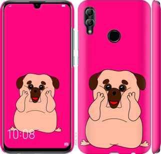 

Чехол Весёлый мопс для Huawei Honor 10 Lite 928619