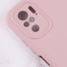 Чехол Silicone Cover Full Camera without Logo (A) для Xiaomi Redmi Note 10 / Note 10s (Розовый / Pink Sand) в магазине vchehle.ua