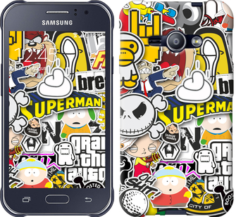 

Чохол Popular logos на Samsung Galaxy J1 Ace J110H 627853