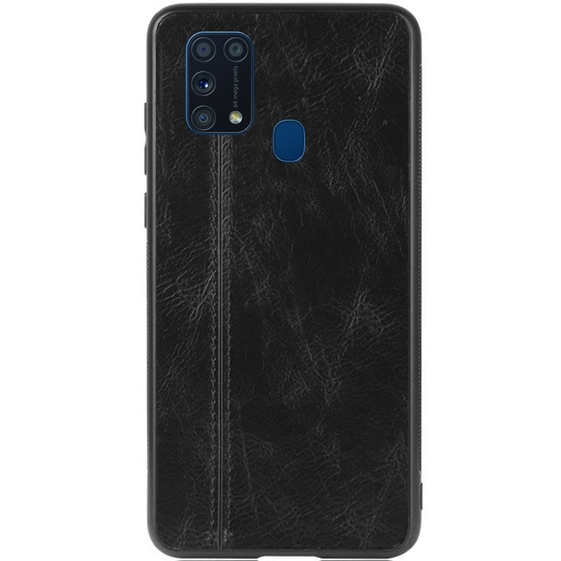 

Кожаный чехол Line для Samsung Galaxy M31 (Черный) 907752