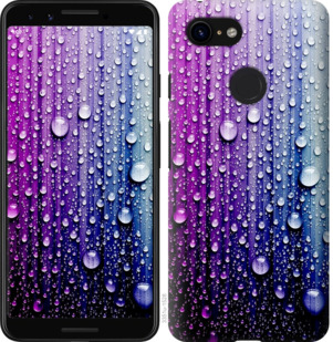 Чехол Капли воды для Google Pixel 3