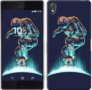 

Чехол Космонавт на скейтборде для Sony Xperia Z3 591393
