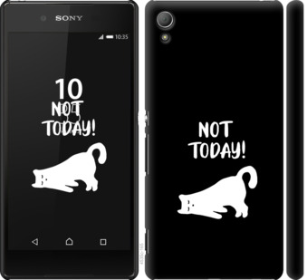 

Чехол Уставший кот для Sony Xperia Z3+ Dual 874314